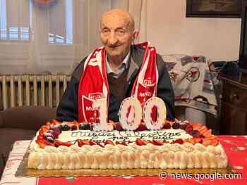 Cento anni da tifoso, dal Monza gli auguri a Celestino - Prima Monza