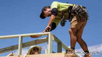 The construction industry is suffering but in this booming WA town builders are convinced the worst is behind them