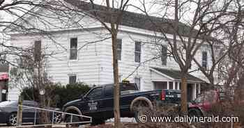 Off-duty Buffalo Grove firefighter saves dog from burning Round Lake home