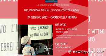 Giornata della Memoria: eventi il 27 gennaio con Anpi Rieti - Rieti Life