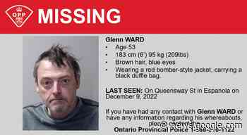 Espanola man missing since Dec. 9 - Timmins Times