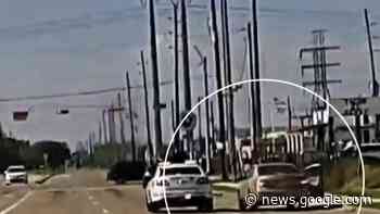 VIDEO: Gun-wielding suspect chased by HCSO deputy caught on ... - KPRC Click2Houston