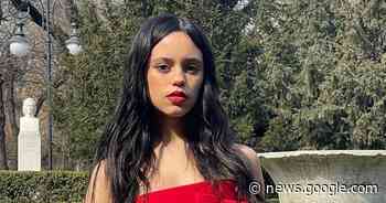 Jenna Ortega's Hooded Dress At The Saint Laurent Men's Show ... - The Zoe Report