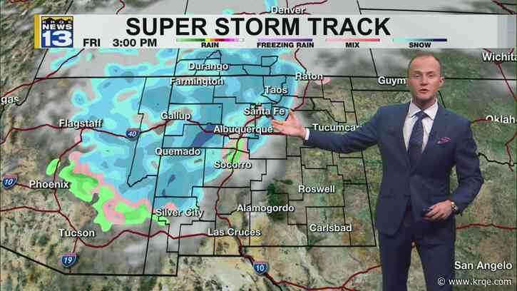 Snow returns to New Mexico Friday