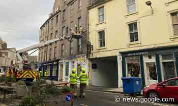 George Street in Perth closes due to loose cladding - The Courier