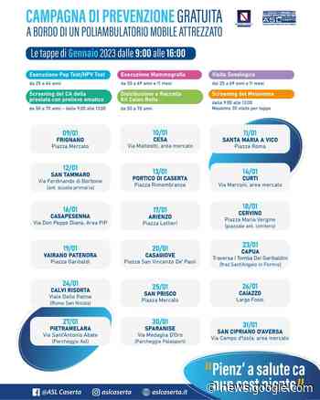 ASL Caserta/“Screening Oncologici in Tour”, le nuove tappe per non ... - TeleradioNews
