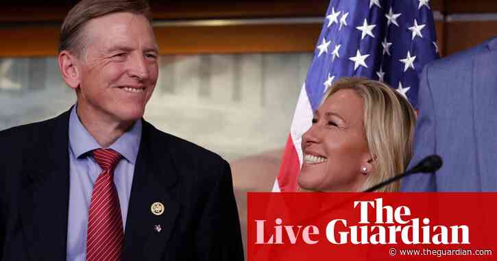 White House condemns appointments of far-right Republicans to House oversight panel – as it happened