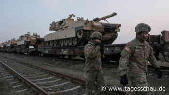 USA wollen mehr Waffen liefern - auch "Abrams"-Kampfpanzer?