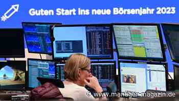 Börse: Dax im Minus, Konjunkturdaten aus den USA belasten