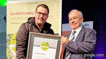 Drei Weitwanderwege des Vogtlandes ausgezeichnet | Greiz ... - Ostthüringer Zeitung