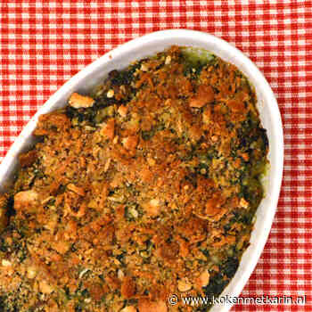 Spinaziepasta uit de oven