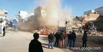 Vittoria - Crolla edificio a Scoglitti - Novetv.com