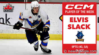 CCM Player of the Week | Elvis Slack | Renfrew Wolves - CCHL