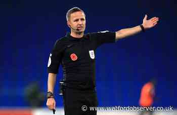 David Webb named referee for Watford Vs Rotherham in Championship