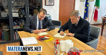 La nostra Matera sempre più avanti: firmato l'accordo per la ... - Matera News