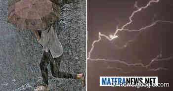 Matera: ancora pioggia e temporali! Ecco le previsioni aggiornate - Matera News
