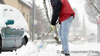 Wer muss Gehwege vom Schnee befreien?