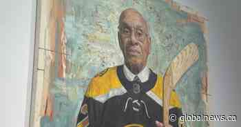 Willie O’Ree portrait unveiled for permanent display in New Brunswick hometown