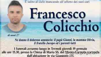 Un altro giovane sale in cielo a soli 27 anni, la scomparsa di ... - Termoli Online