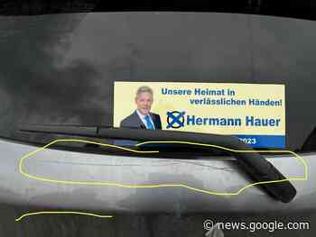 Das geht zu weit!: Auto von Politiker-Freundin zerkratzt - meinbezirk.at