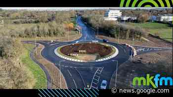 Brand new roundabout officially opens in Milton Keynes after 8 ... - MKFM