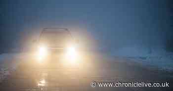 Met Office warning to North East drivers ahead of frozen fog and bitter temperatures this weekend