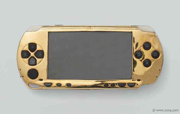 Drake now owns the 14k gold-plated PSP created for Pharrell Williams