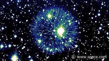 Ancient 'guest star' may mark rare collision of stellar corpses