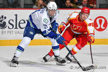 Abbotsford Canucks fall 3-2 in overtime to the Calgary Wranglers ... - Hope Standard