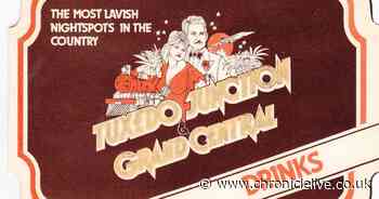 60p a pint! The early 1980s drinks menu at Newcastle's Tuxedo Junction nightclub