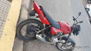 PM apreende moto irregular em Itaperuna - O Diário do Noroeste