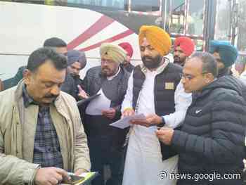 Transport Minister conducts surprise checking at local bus stand - Punjab News Express