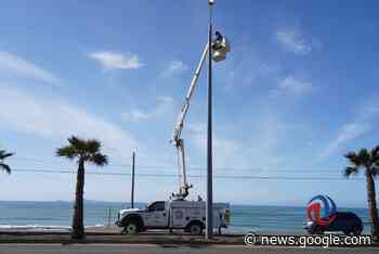 Trabajan en la reparación y de casi mil lámparas afectadas en ... - AGENCIA FRONTERIZA DE NOTICIAS