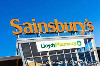 Lloyds pharmacies in north London Sainsbury's stores to shut