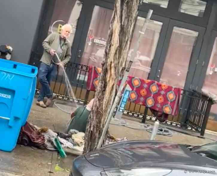 SF art gallery owner filmed spraying homeless woman with hose has been arrested