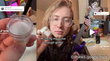 „Klingt himmlisch“: Musiker zeigt, „wie sich Glitzer anhört“ und ... - kreiszeitung.de