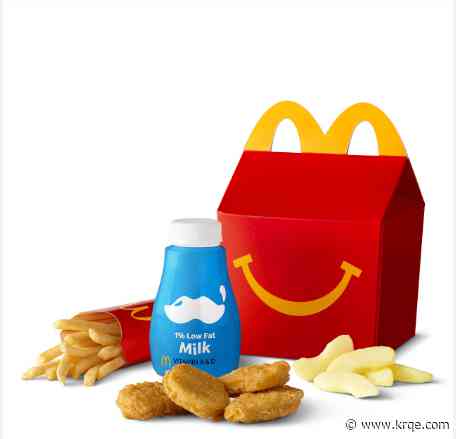 Get a free happy meal at McDonald's while offer lasts