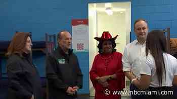 On MLK Day, Second Gentleman Tours Miami Homeless Shelter