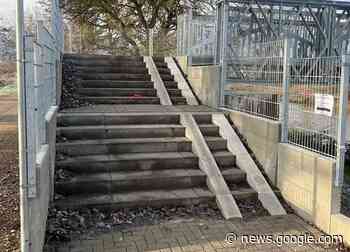 Handlauf am Christinensteg entwendet - Polizei sucht Hinweise - Aktiplan