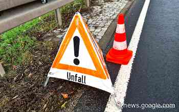 Von winterlicher Fahrbahn abgekommen bei Bischofsheim ... - Rhönkanal
