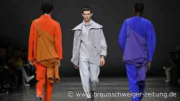 Modewoche in Paris: Issey Miyake zeigt farbenfrohe Schlichtheit