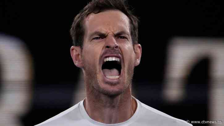 Murray edges Kokkinakis after 4 a.m. at Australian Open
