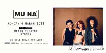 MUNA Upgrade Sydney Show Following Incredible Demand - Broadway World