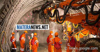 Basilicata: al via la realizzazione di questo tunnel, "opera strategica ... - Matera News