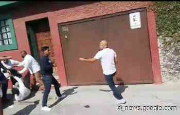 Guardias del Congreso se lían a golpes con inspectores de ... - Quadratín Chiapas