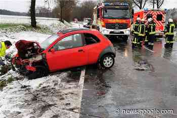 Autos kollidieren bei Unfall in Groß Reken - Borkener Zeitung