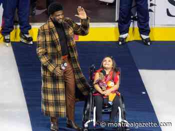 P.K. Subban has helped raise $6.3 million for Montreal Children’s Hospital