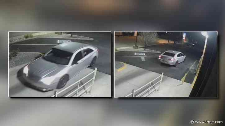 Have you seen this car? Grey sedan sought in Albuquerque Domino's robbery