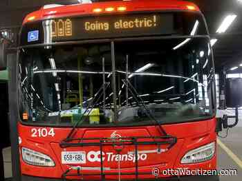 City of Ottawa receiving $350M boost from federal government for electric bus fleet