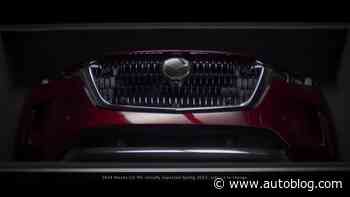 Mazda CX-90 teased again in 'unboxing' video